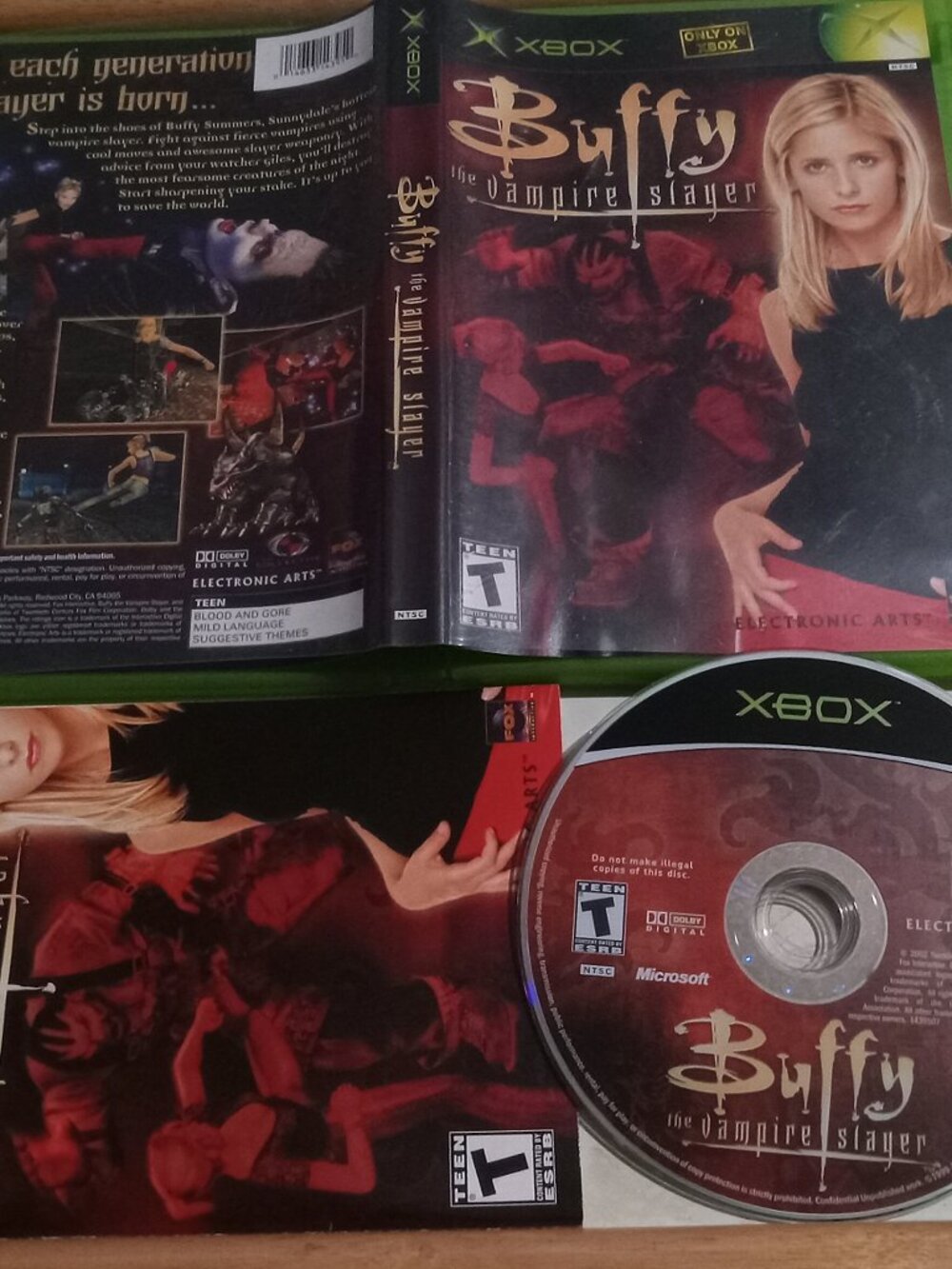 Buffy the Vampire Slayer Original XBOX Video Game